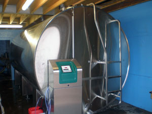 TCool tank installed by DairyFlow at Rossiebank